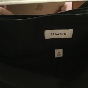 COPY - Foe leather dark brown pencil midi size 10 skirt